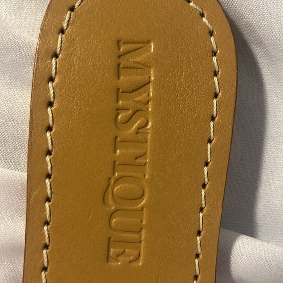 Mystique Agadir Multi Rainbow Leather Slide with Crystals Size 5 - Picture 7 of 7